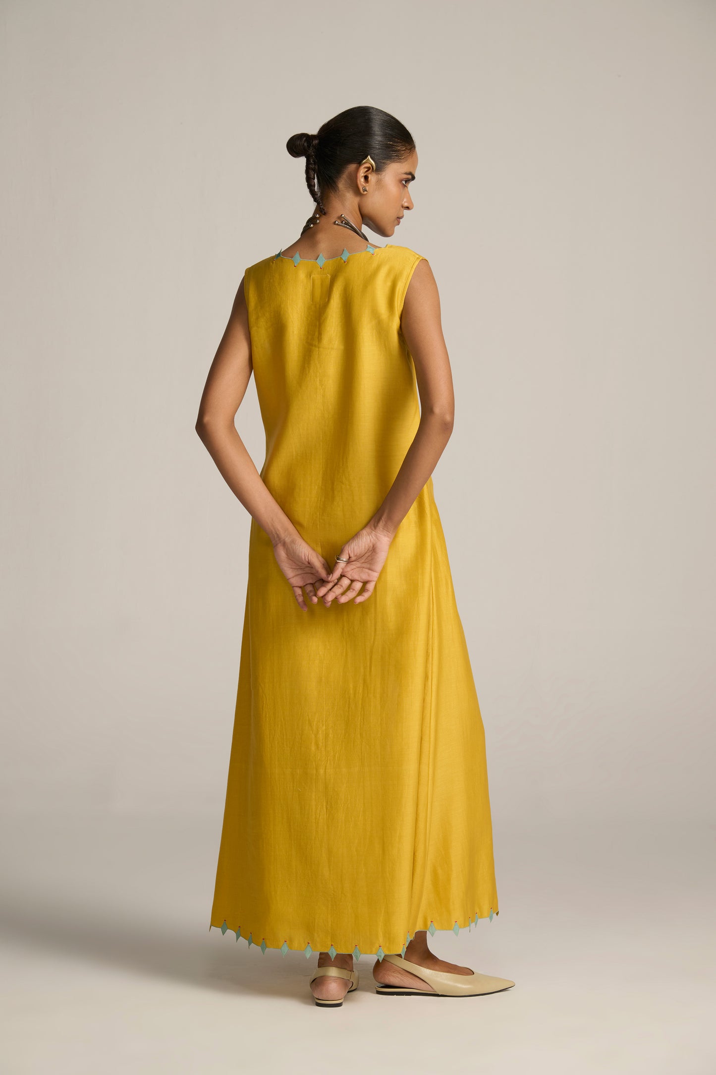 A-LINE PANELLED JACKET