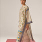 APPLIQUE' AND OUTLINE DROP SHOULDER KAMEEZ