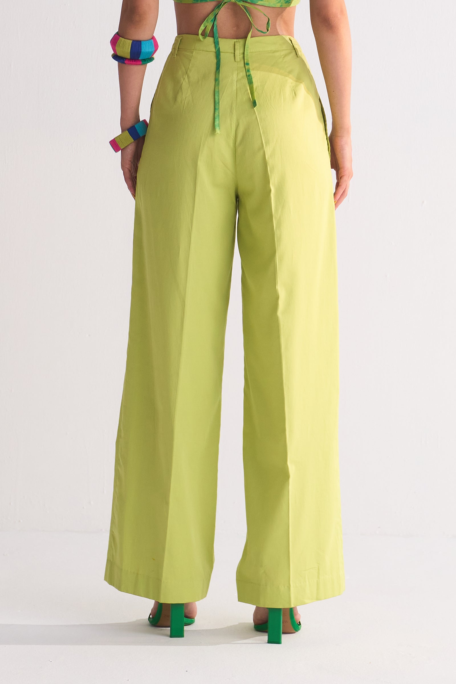 PLAIN STRAIGHT PANTS