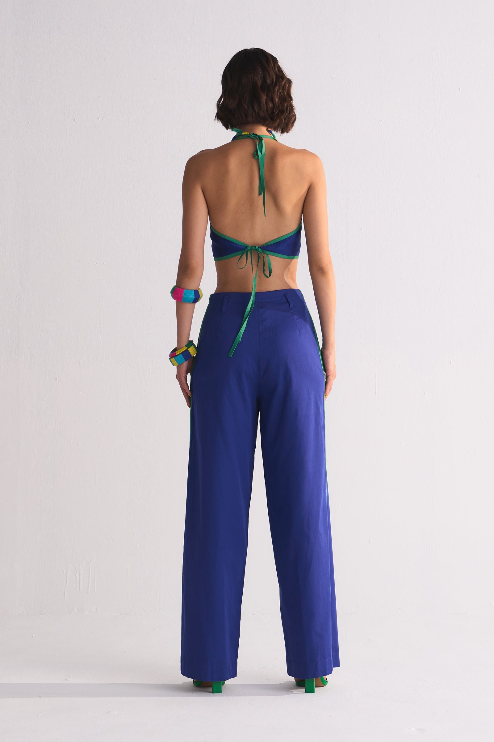 SIDE STRIPE SLIT PANTS