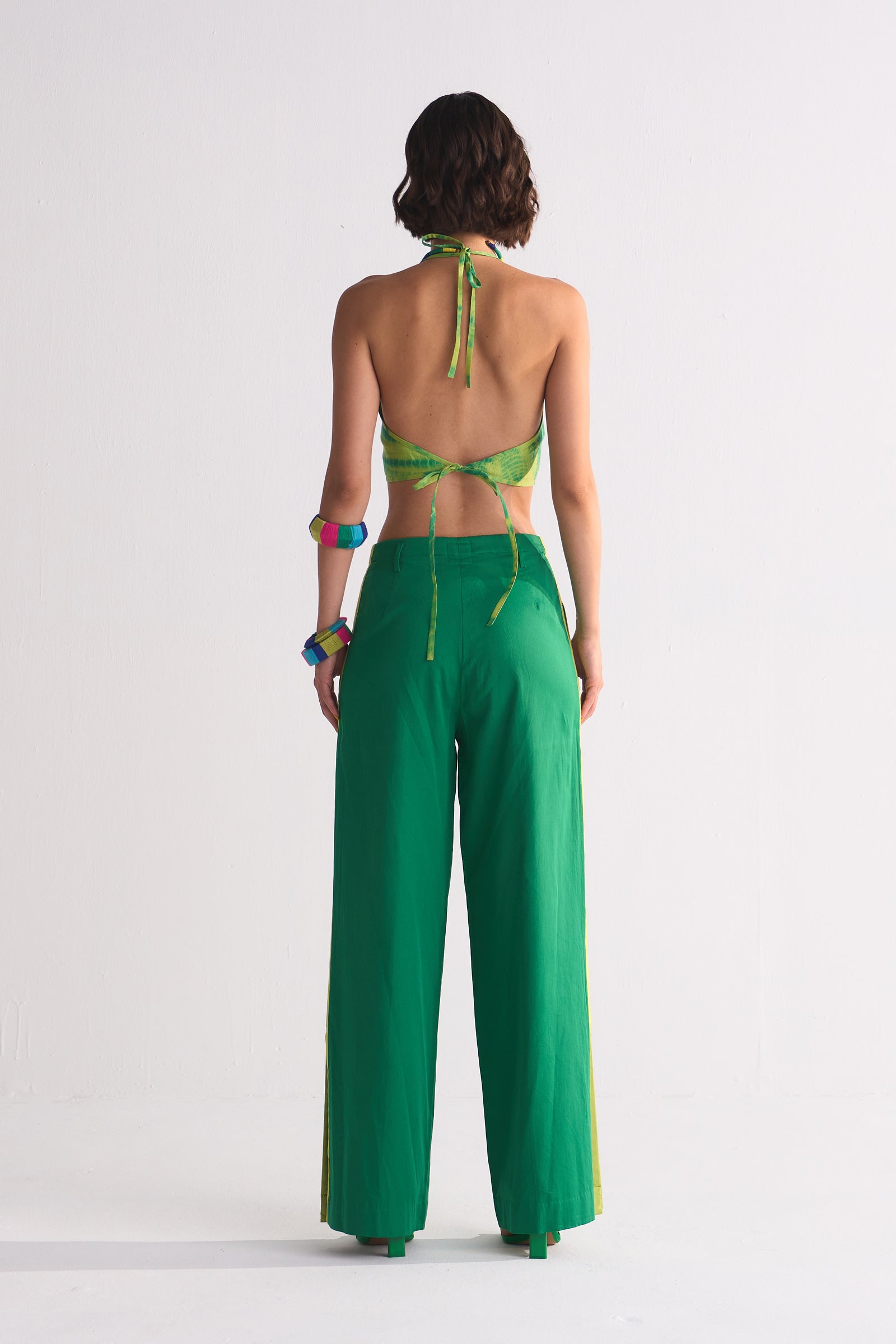 SIDE STRIPE SLIT PANTS