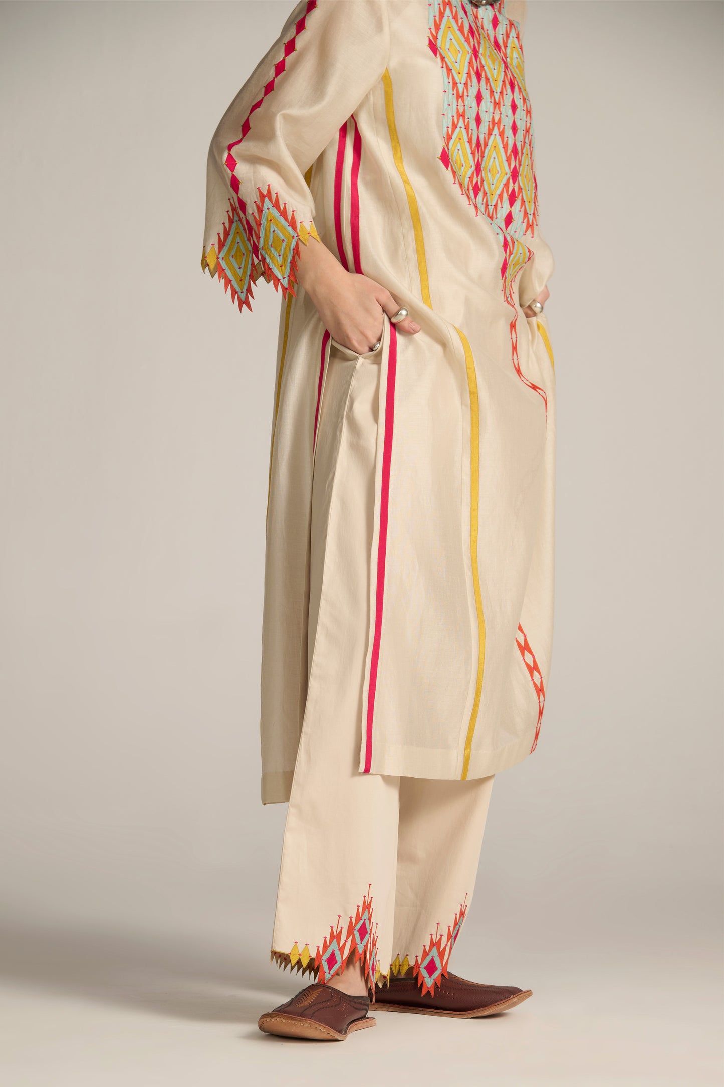 FRONT PANEL KAMEEZ