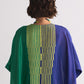 COLOUR BLOCKED APPLIQUE' KAFTAN