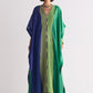 COLOUR BLOCKED APPLIQUE' KAFTAN