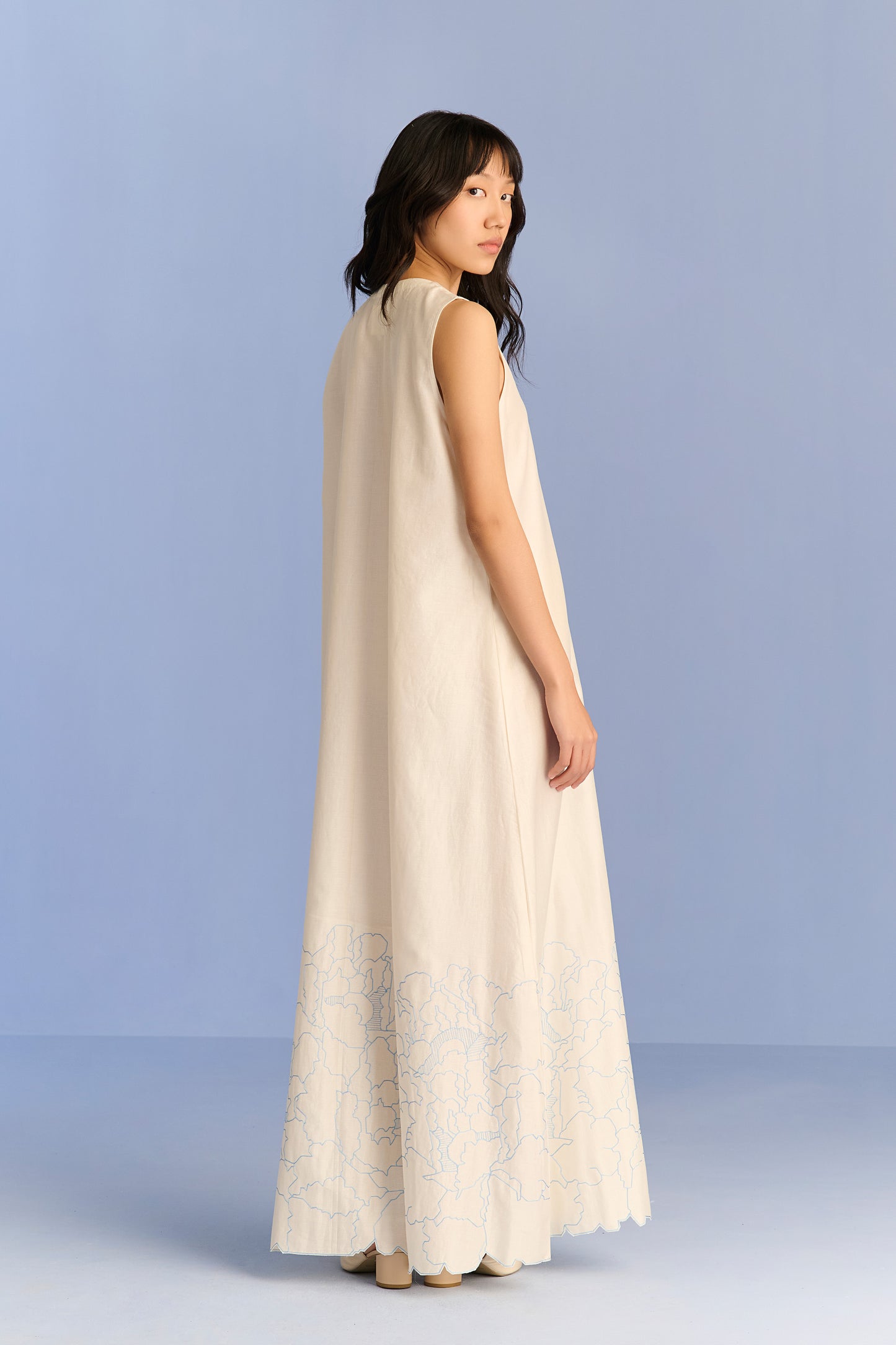 APPLIQUE' AND CUTWORK JACKET SET