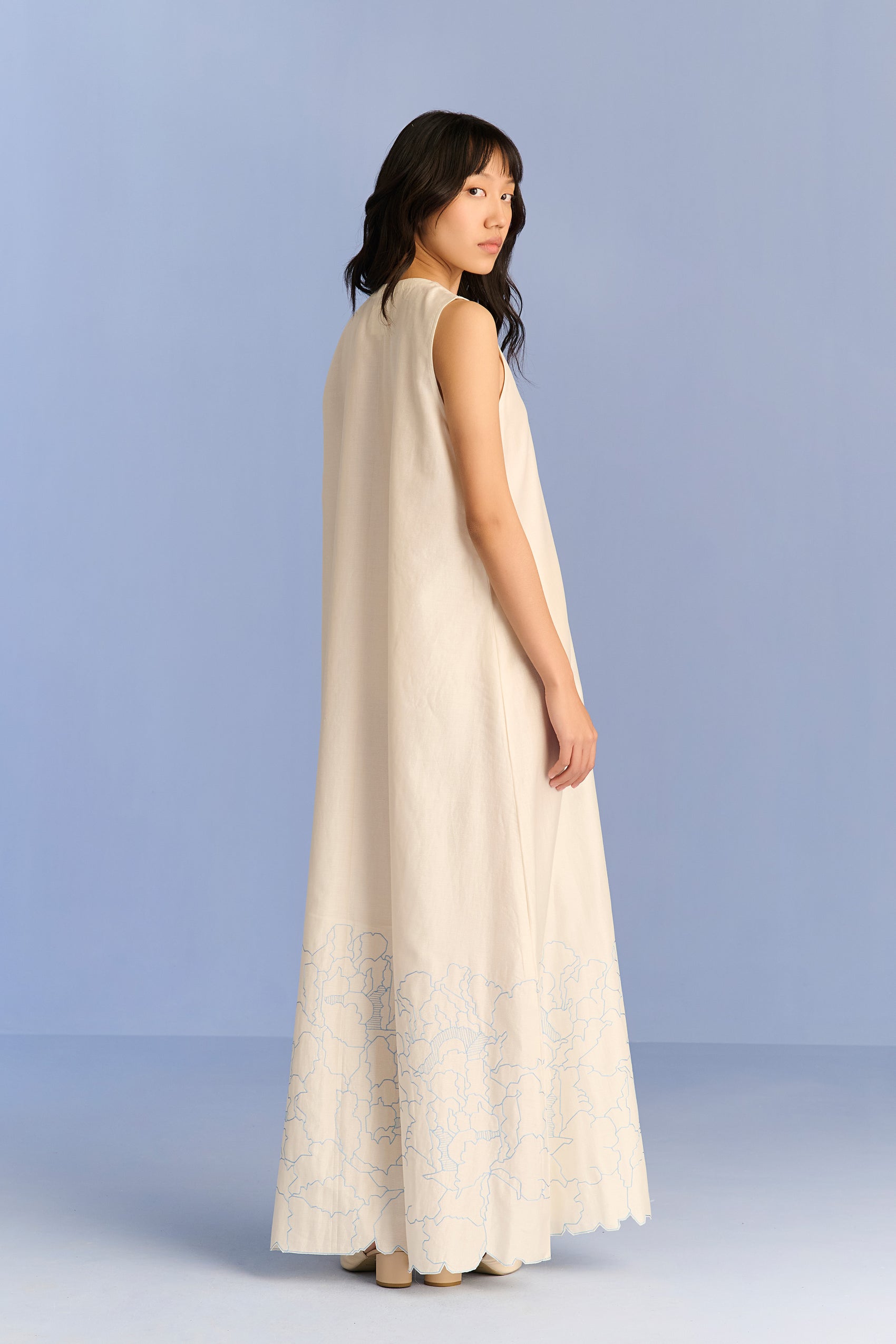 APPLIQUE' AND CUTWORK JACKET SET