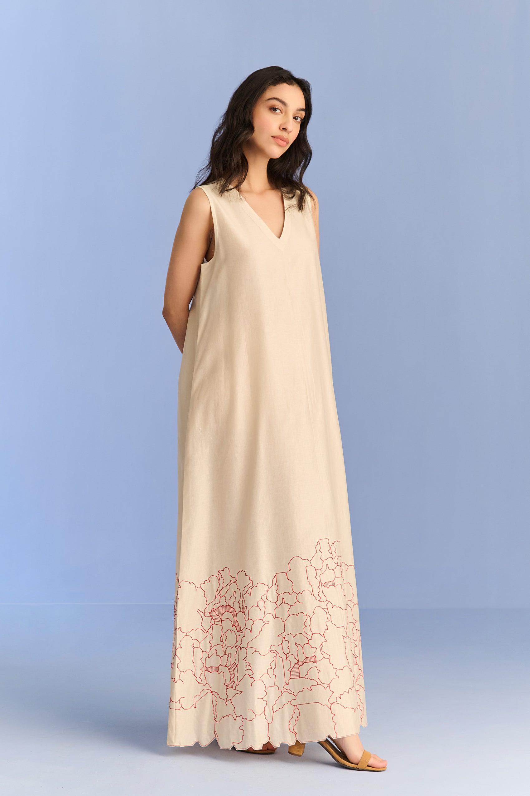 APPLIQUE' AND CUTWORK JACKET SET