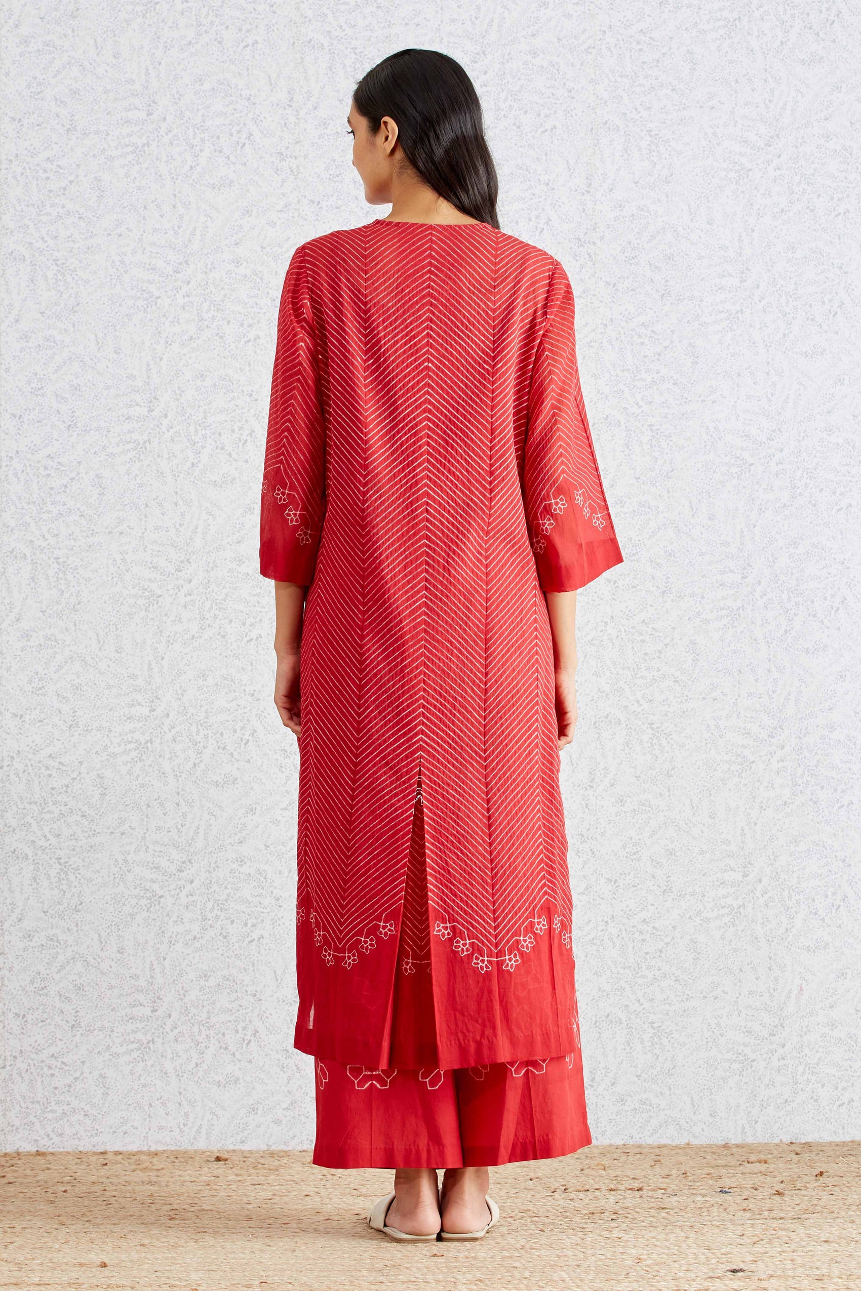 SHIBORI 5-LINE KAMEEZ