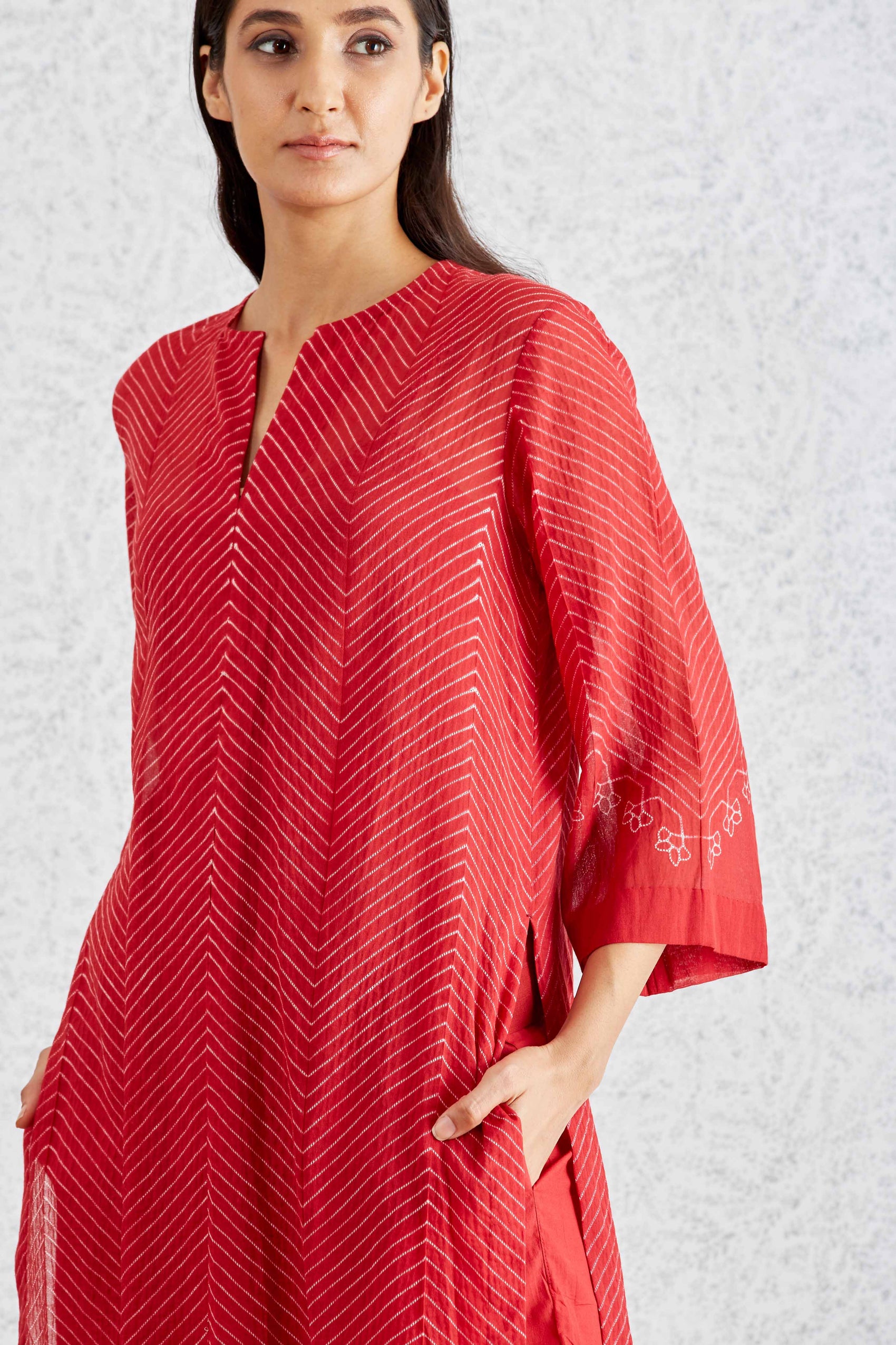 SHIBORI 5-LINE KAMEEZ