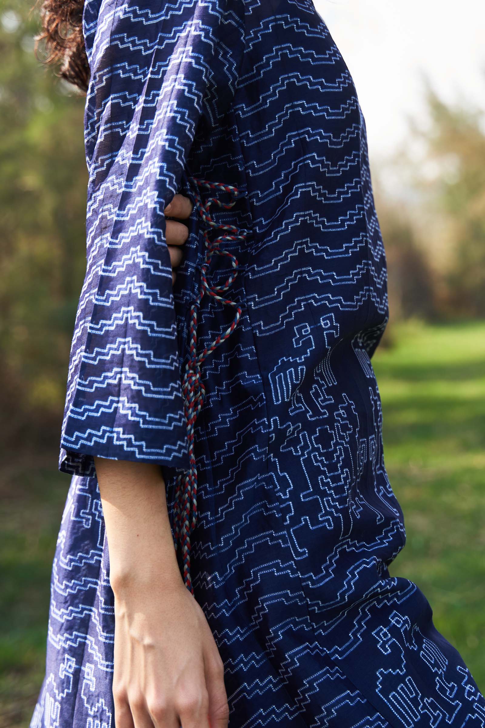 SHIBORI ALINE KAMEEZ