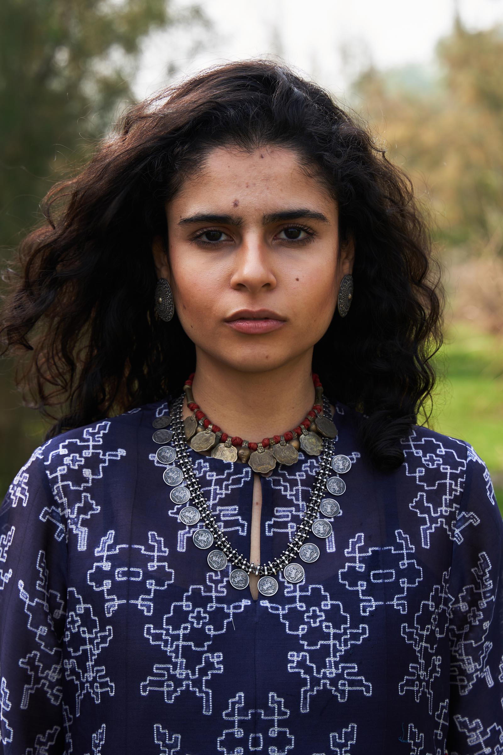 SHIBORI ALINE KAMEEZ