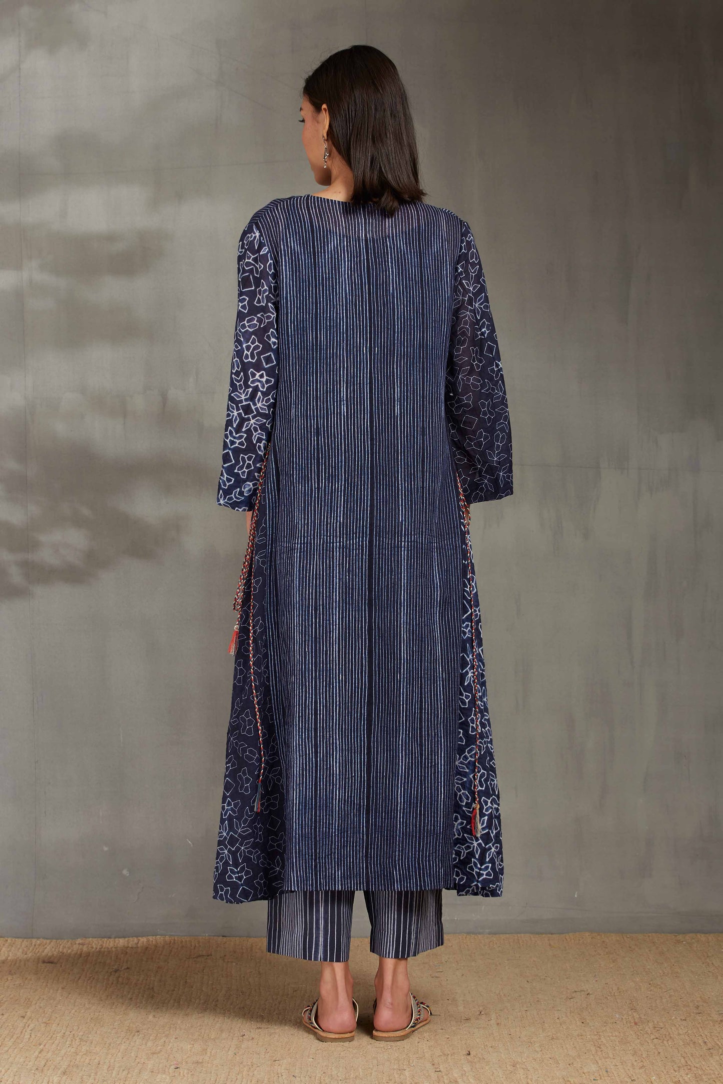 SHIBORI ALINE KAMEEZ