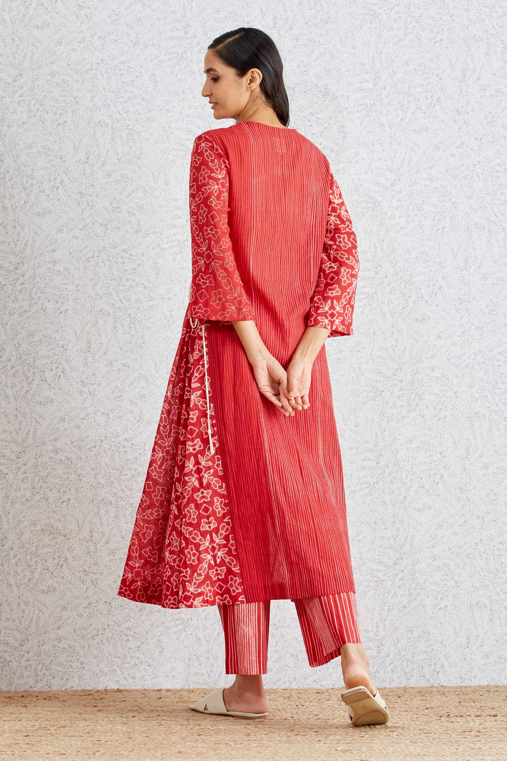 SHIBORI ALINE KAMEEZ