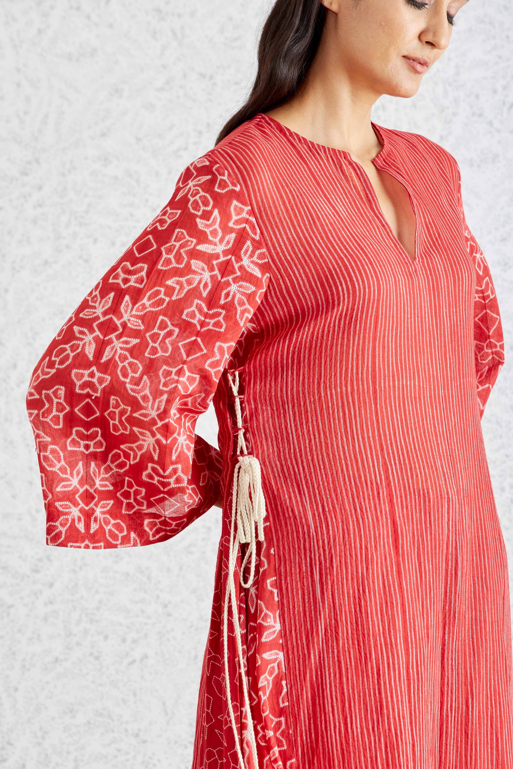 SHIBORI ALINE KAMEEZ