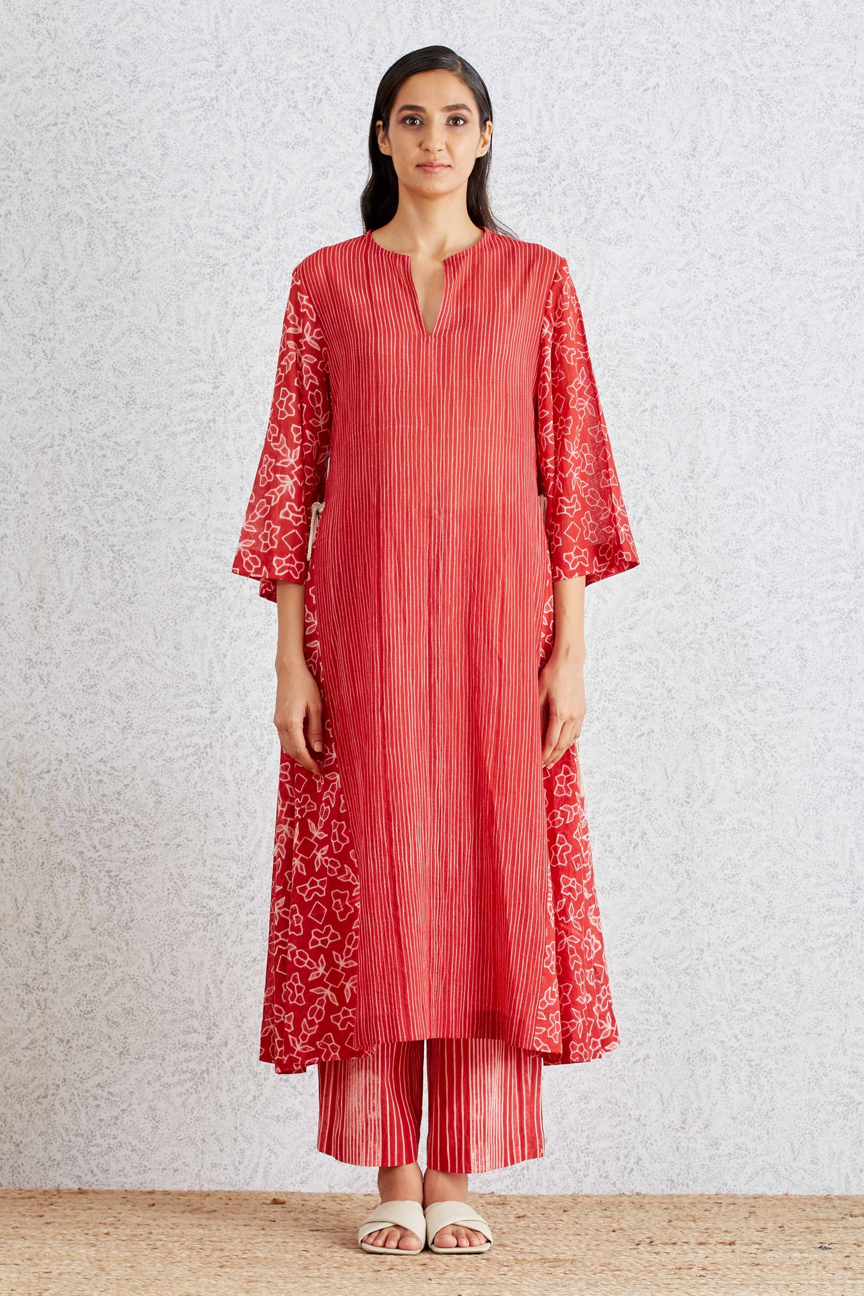 SHIBORI ALINE KAMEEZ