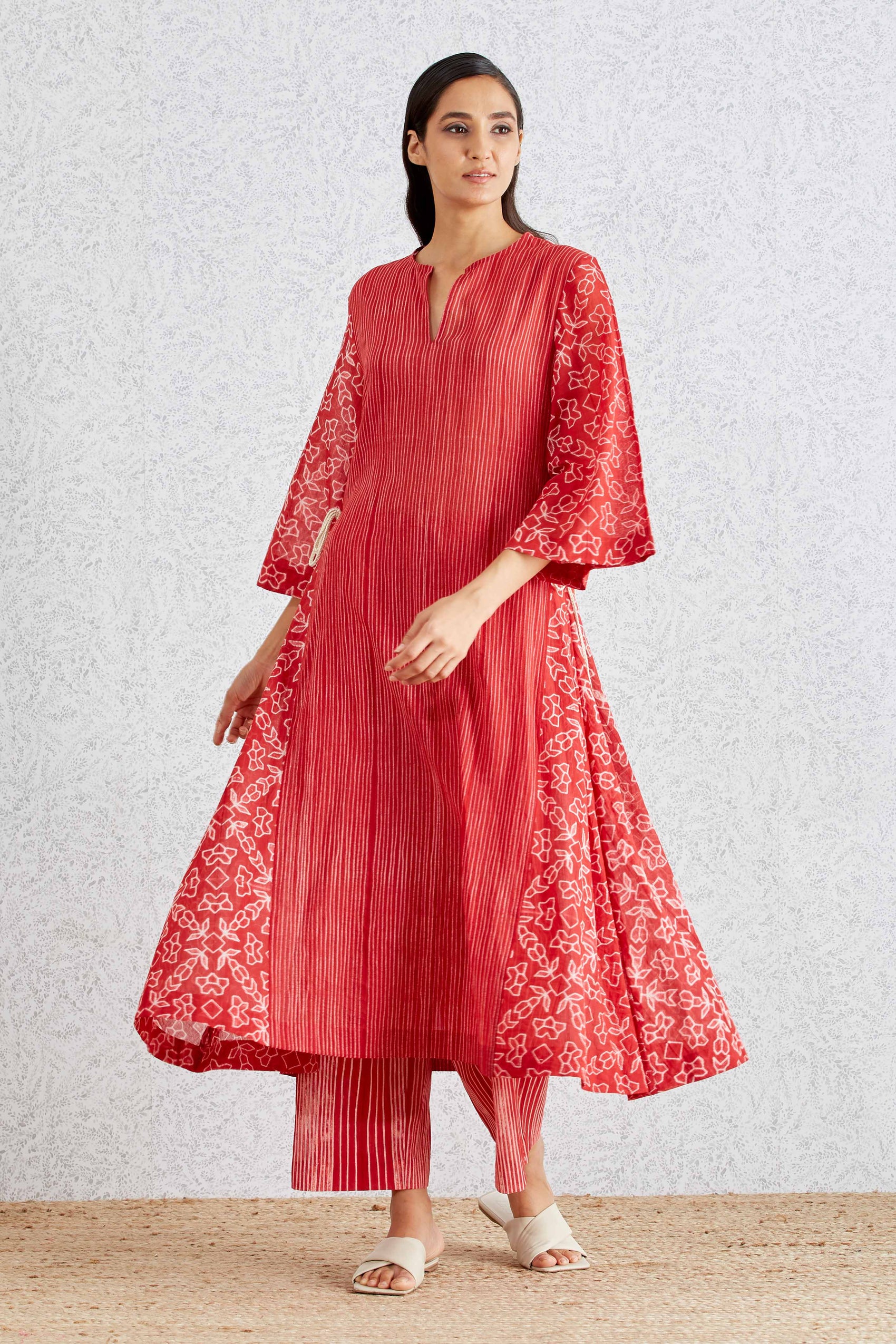 SHIBORI ALINE KAMEEZ