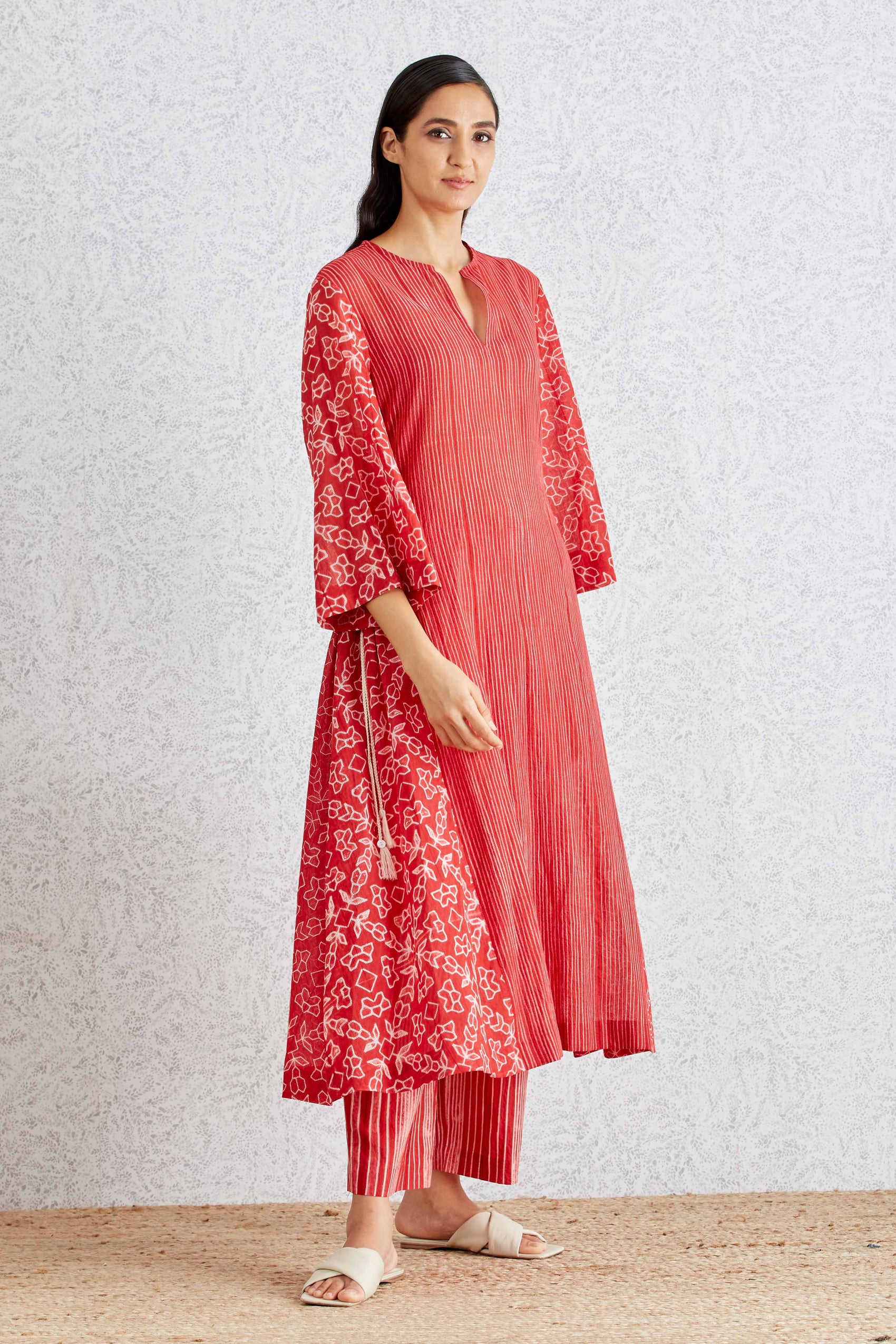 SHIBORI ALINE KAMEEZ