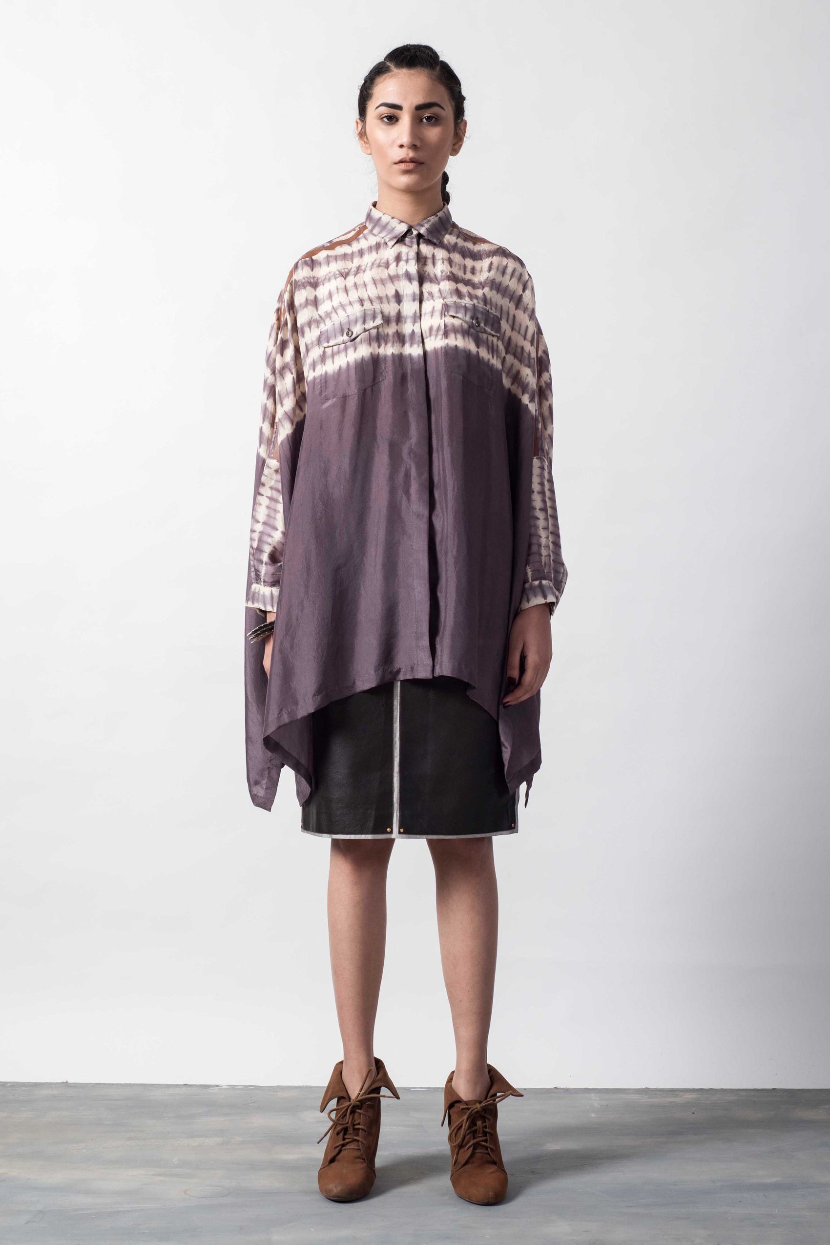 SHIBORI KAFTAN SHIRT