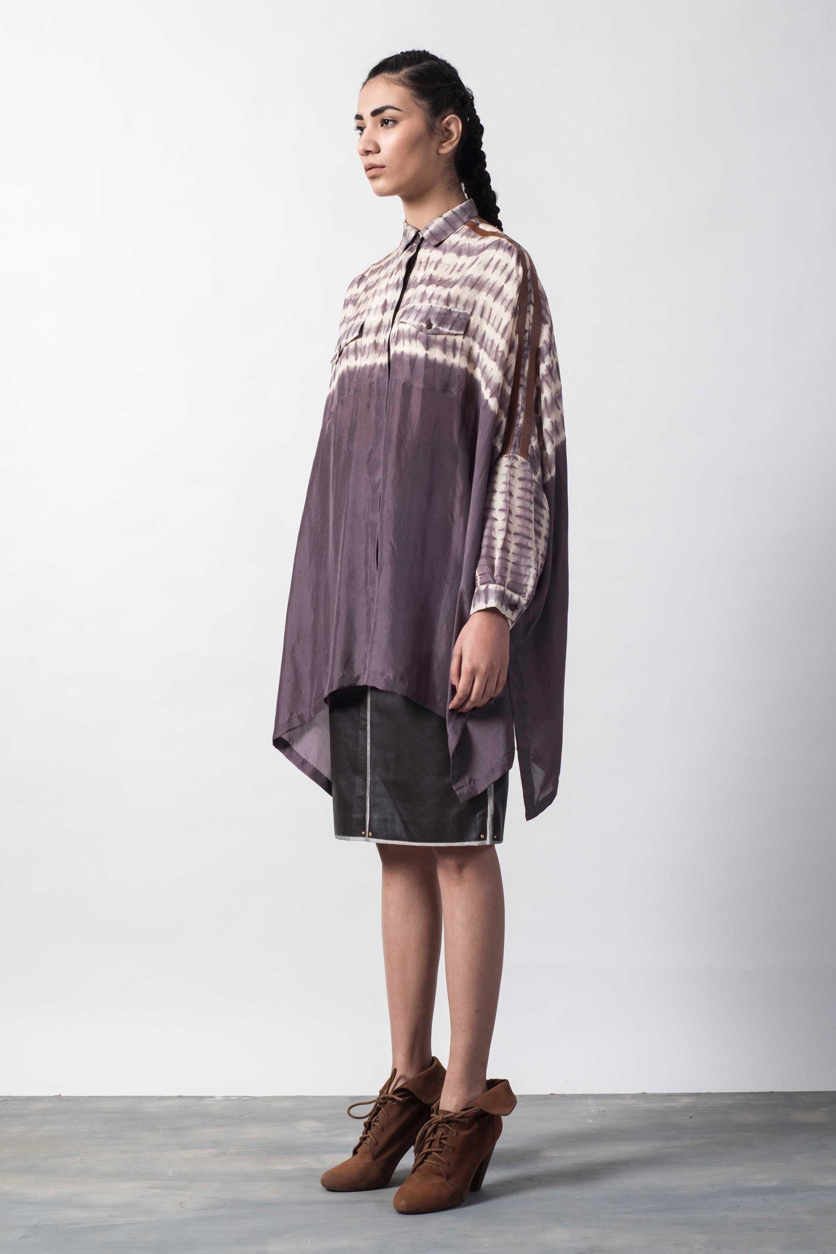 SHIBORI KAFTAN SHIRT