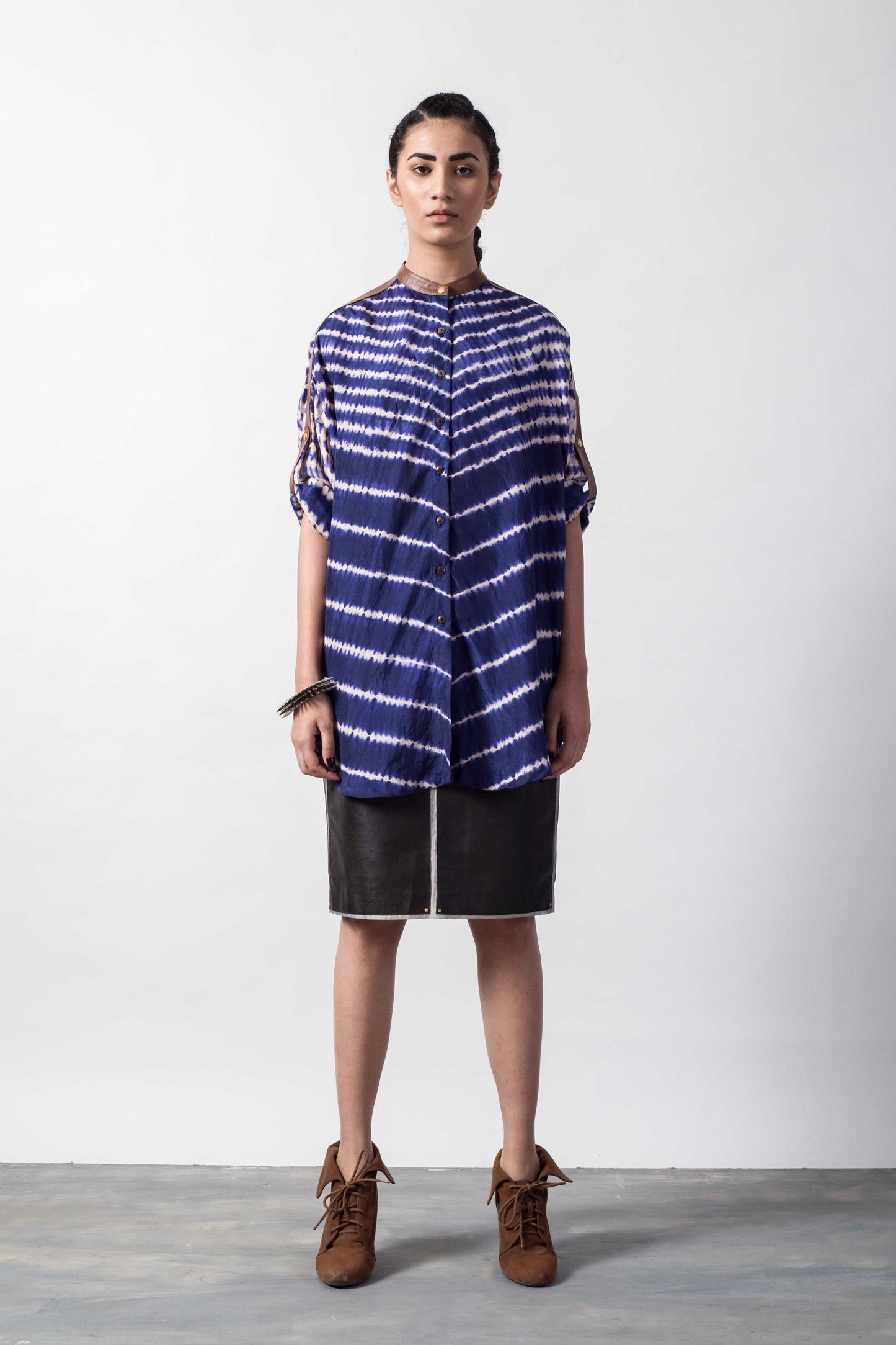 SHIBORI BOX SHIRT