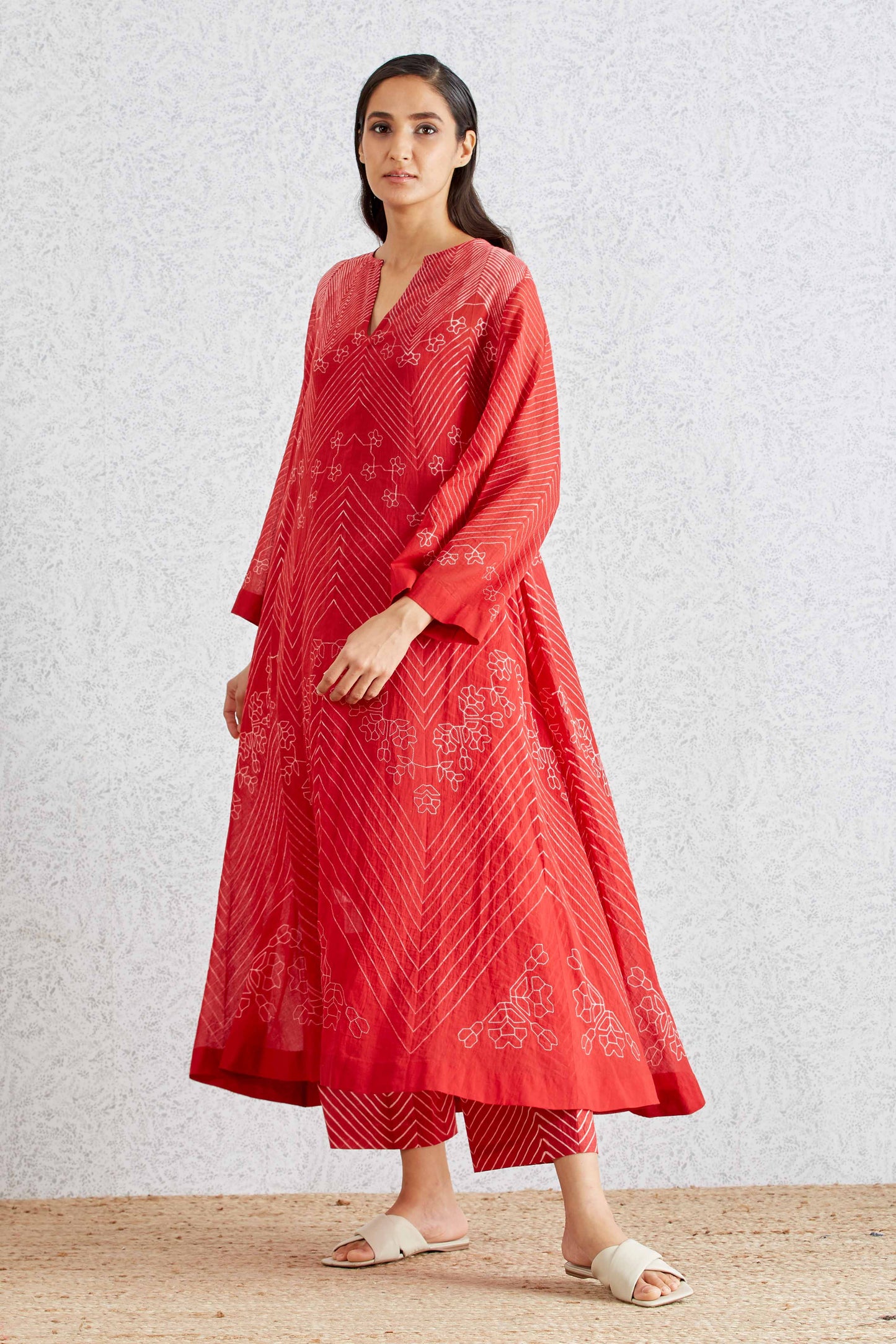 SHIBORI CIRCULAR KAMEEZ