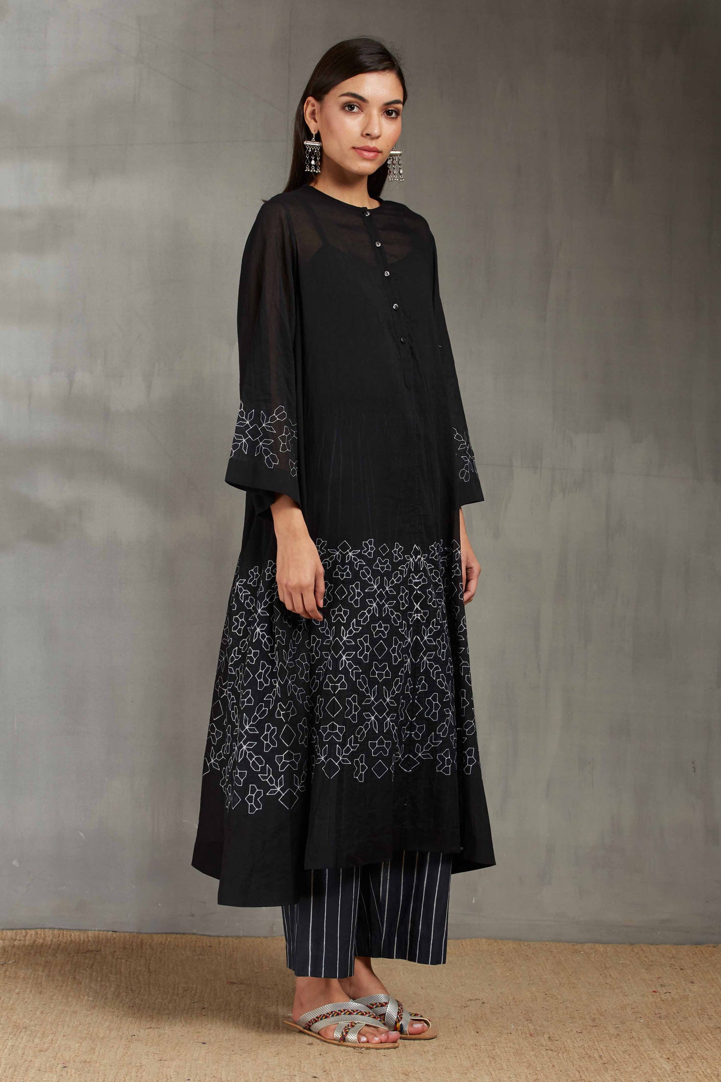 SHIBORI CIRCULAR KAMEEZ