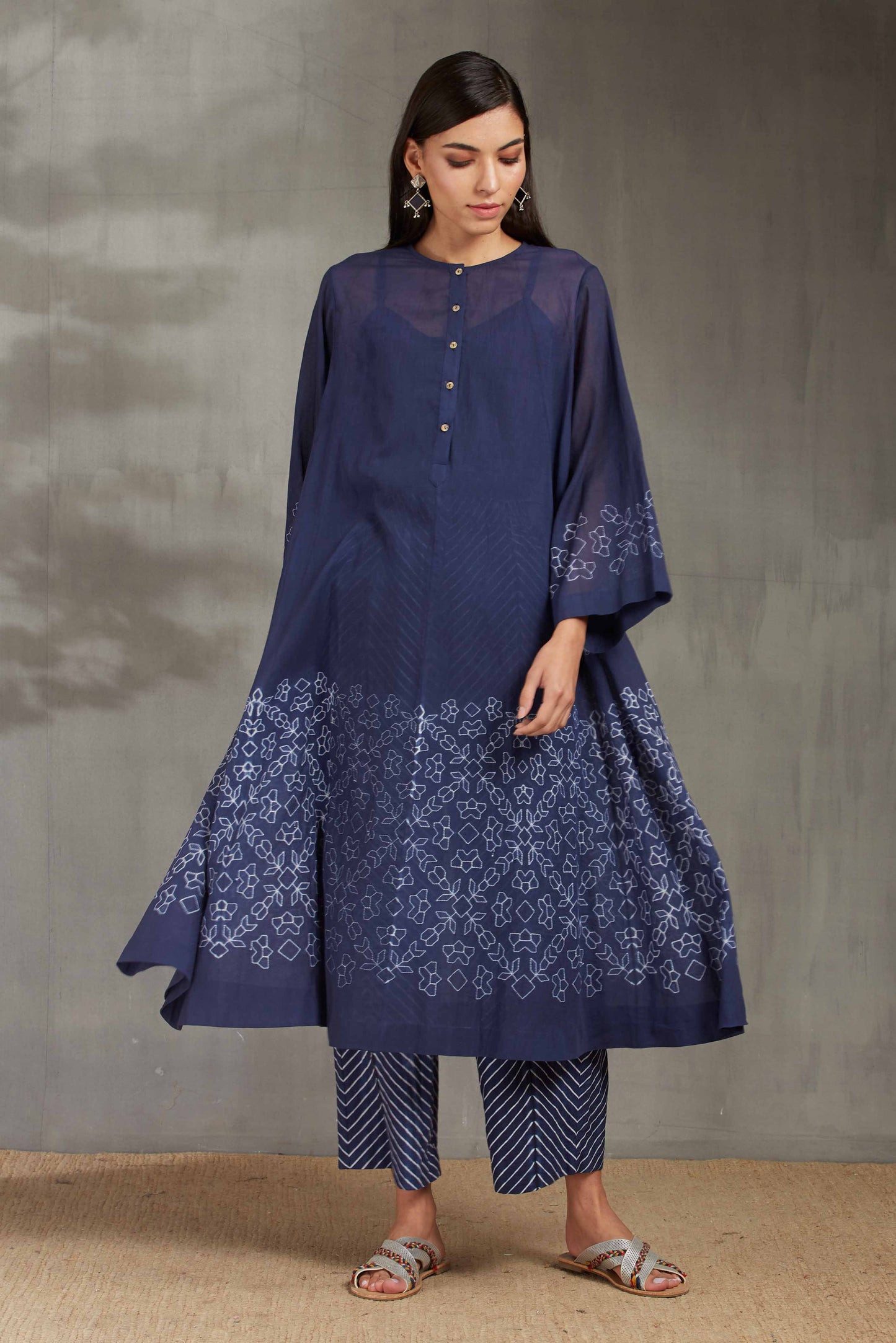 SHIBORI CIRCULAR KAMEEZ