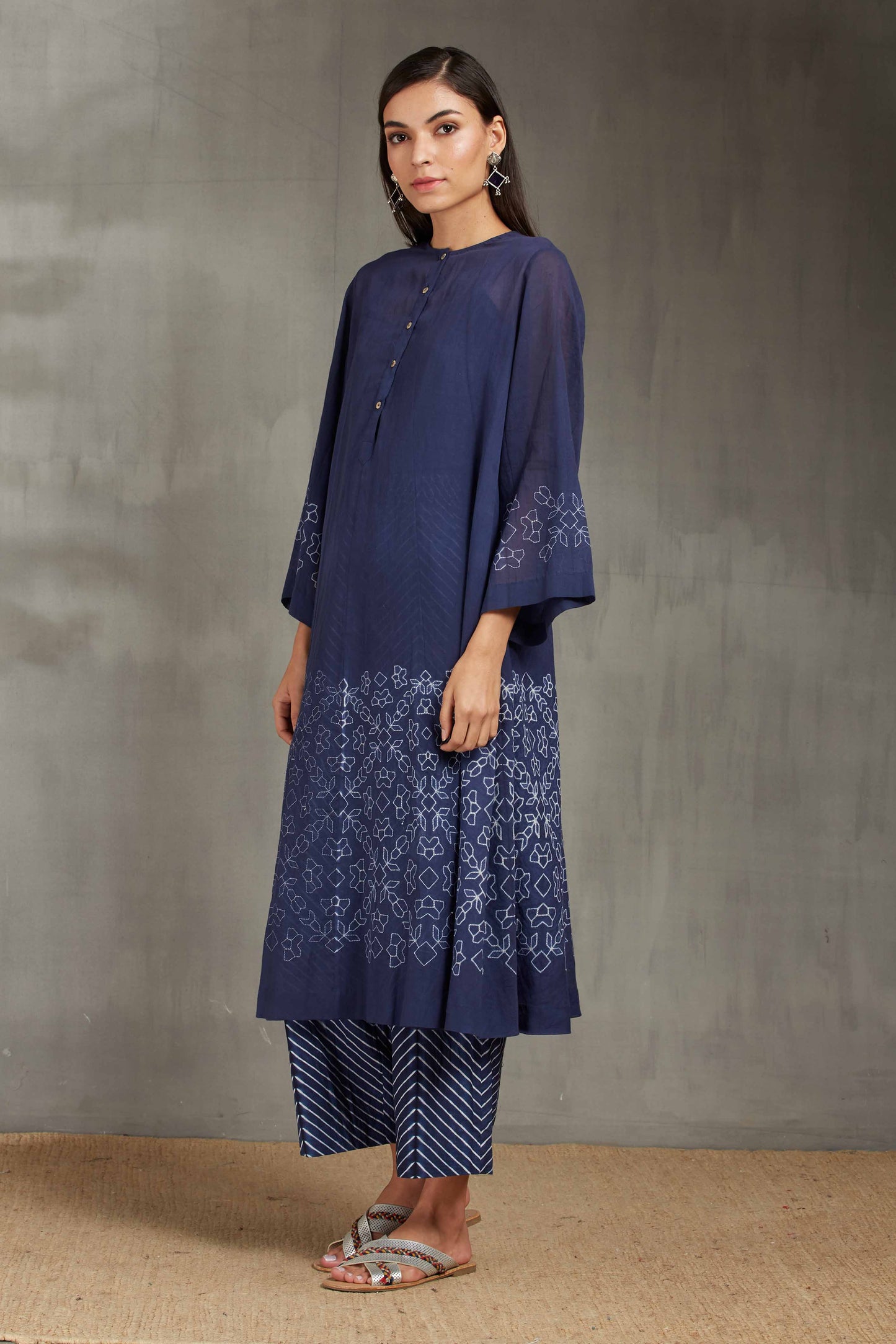 SHIBORI CIRCULAR KAMEEZ