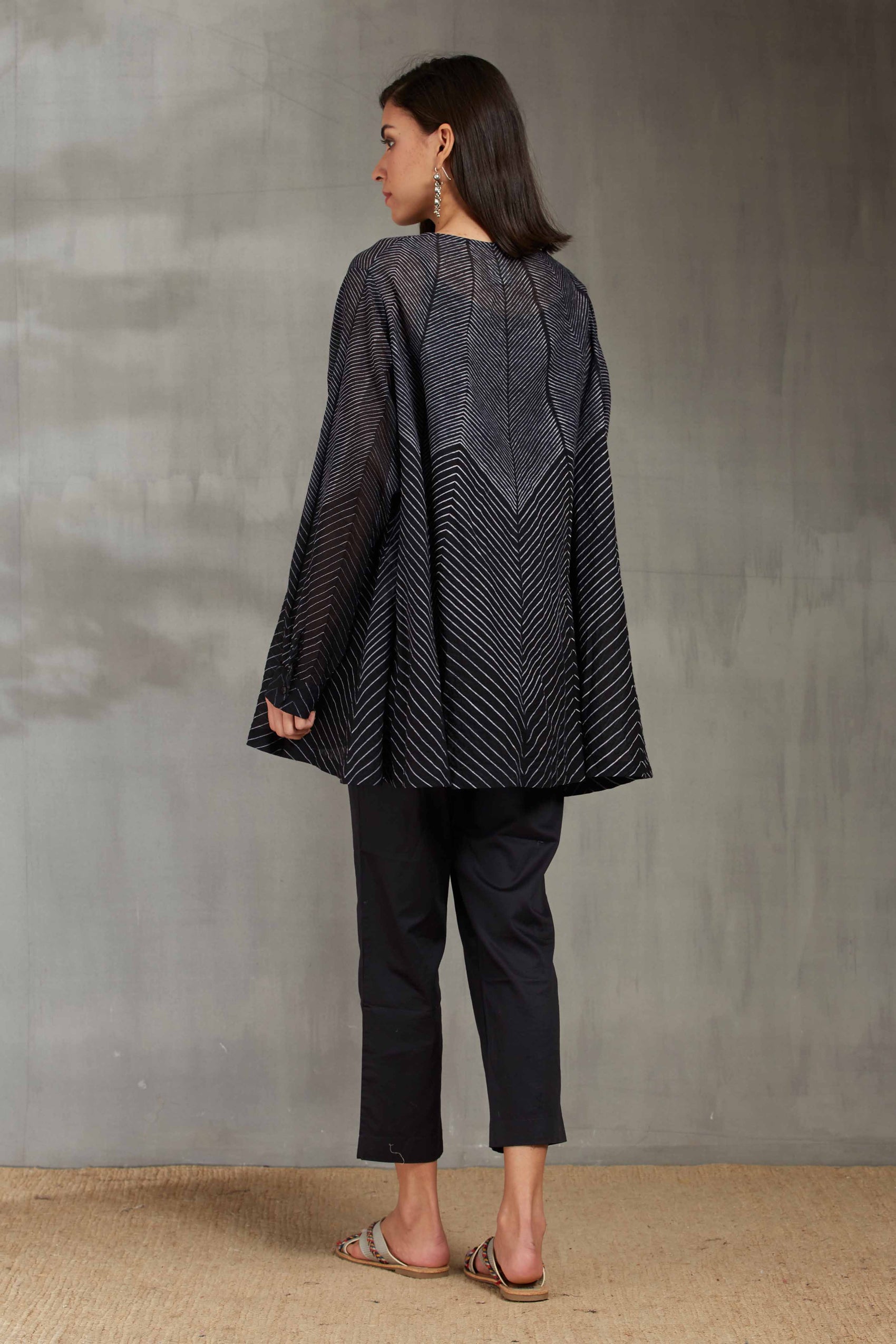 SHIBORI CIRCULAR SHIRT