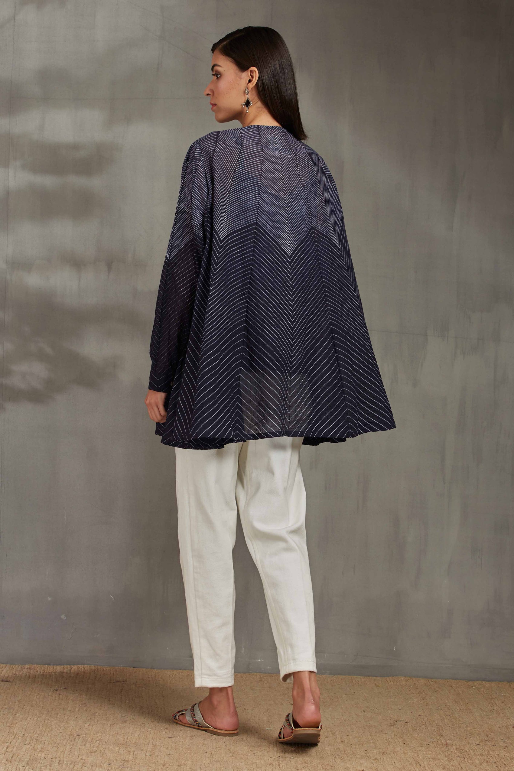 SHIBORI CIRCULAR SHIRT