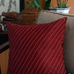 FLORAL JAAL AND STRIPE CUSHION