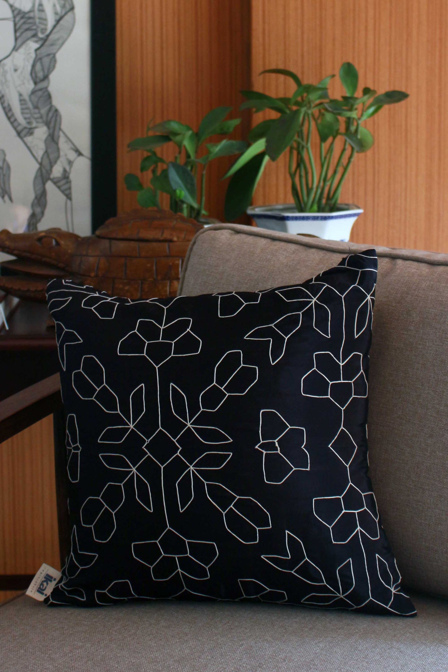 FLORAL JAAL CUSHION