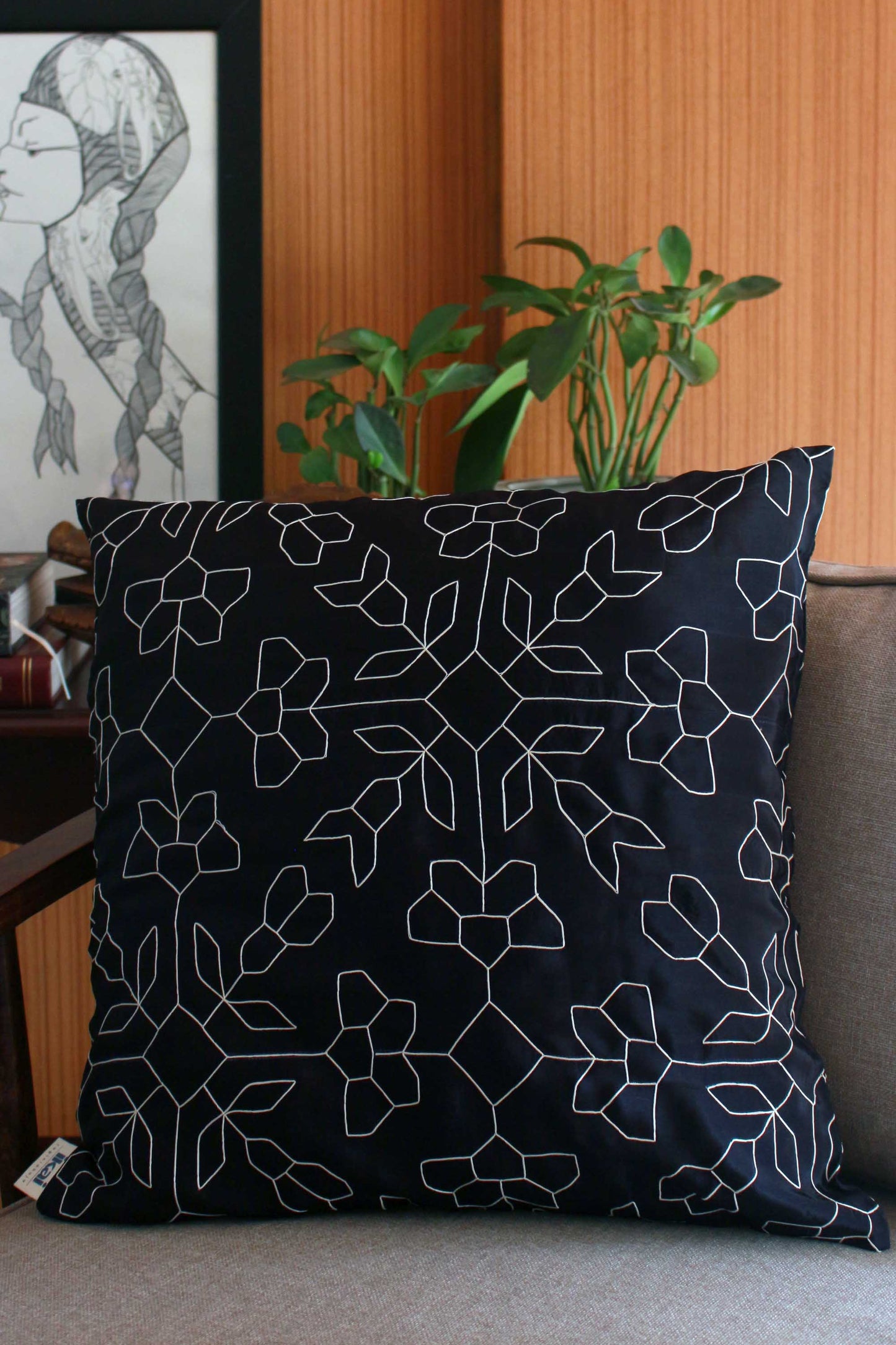 FLORAL JAAL CUSHION