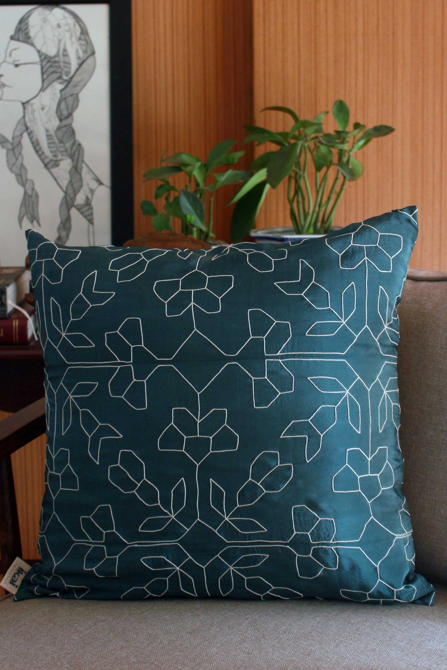 FLORAL JAAL CUSHION