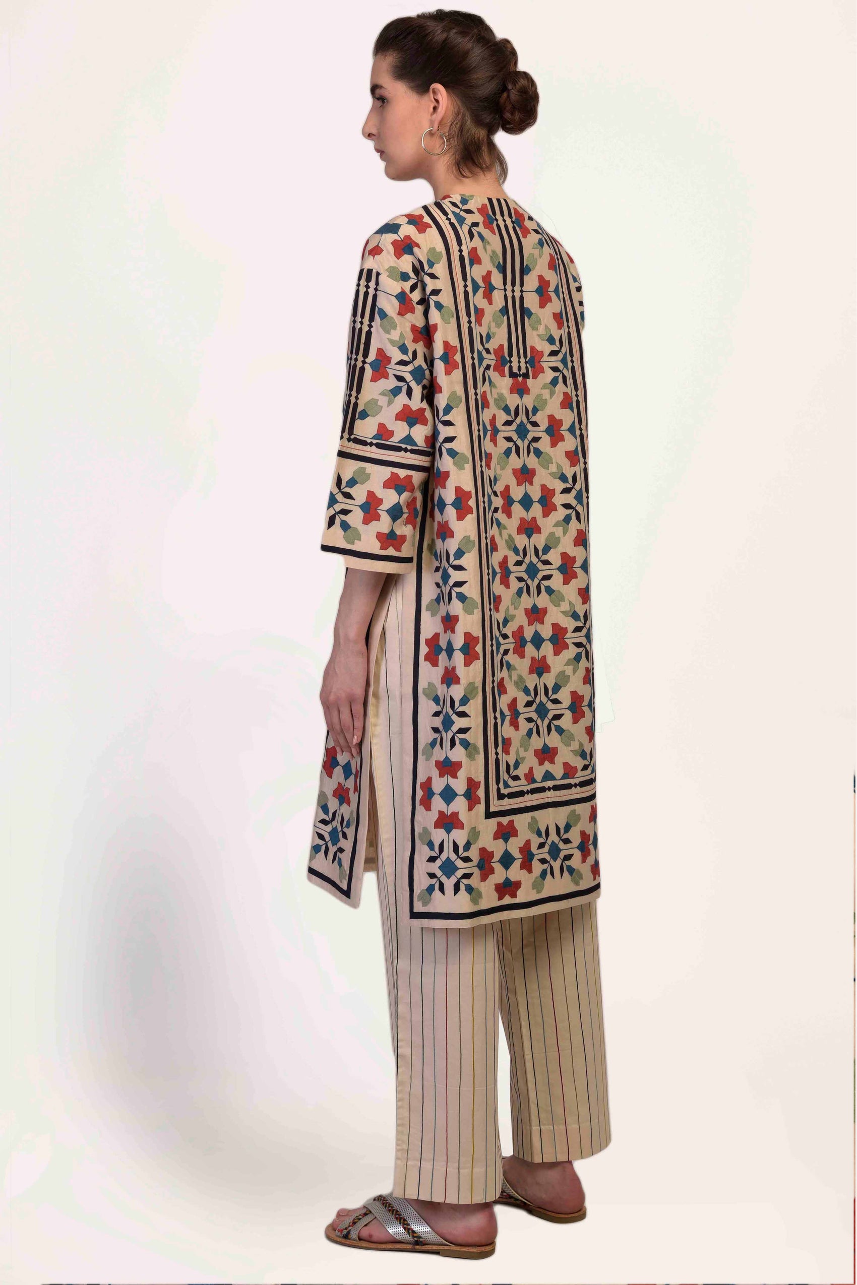 DROP SHOULDER KAMEEZ