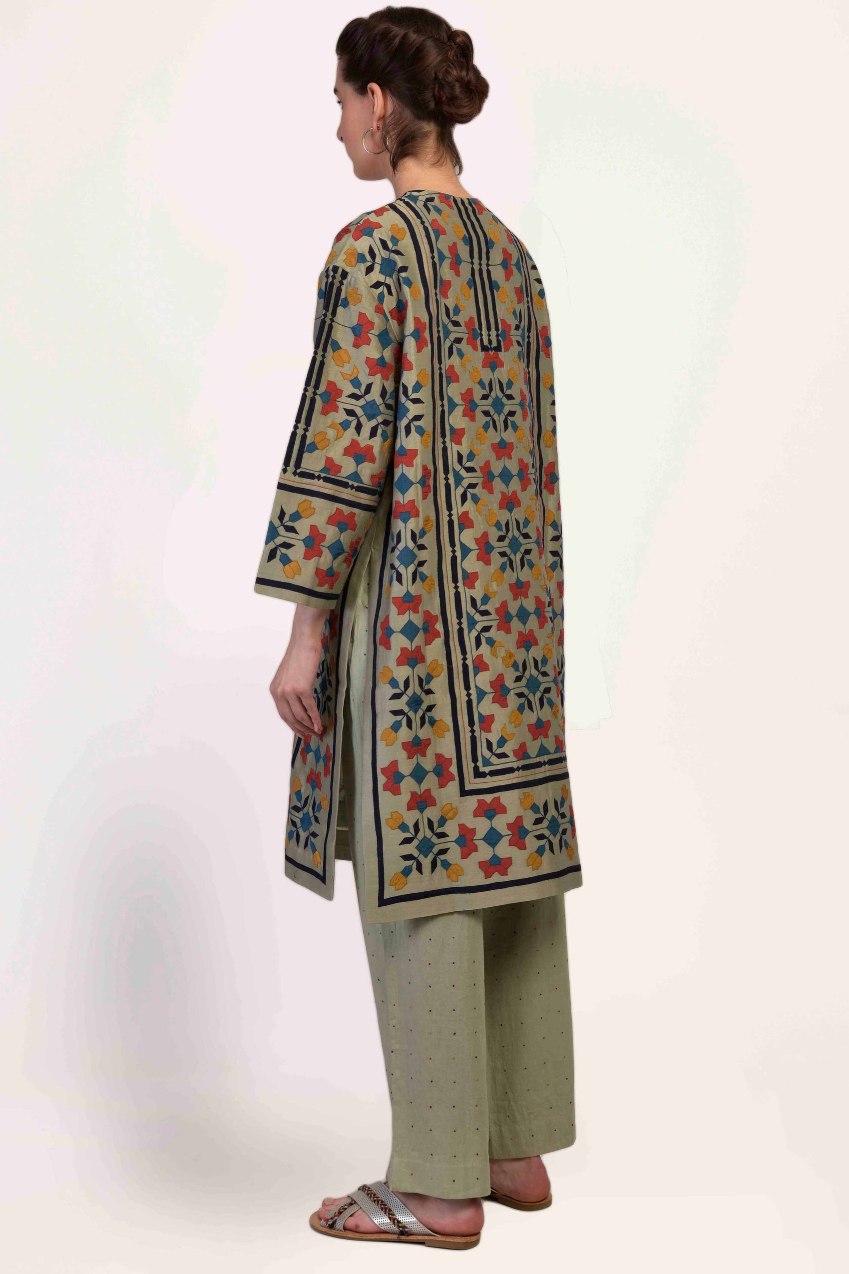 DROP SHOULDER KAMEEZ