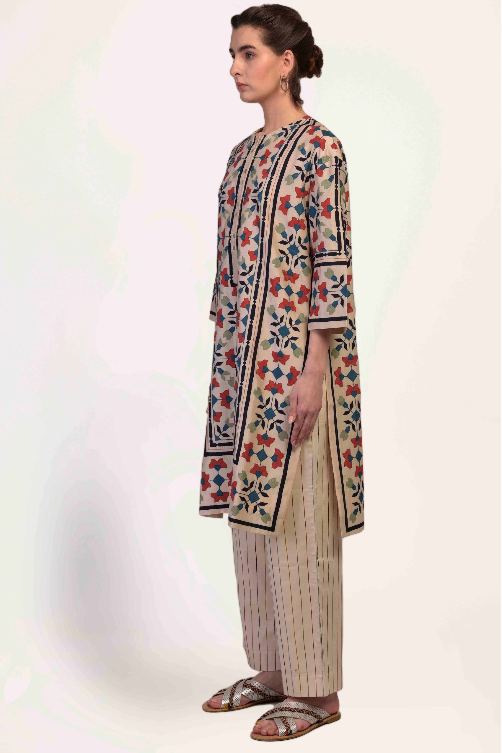 DROP SHOULDER KAMEEZ