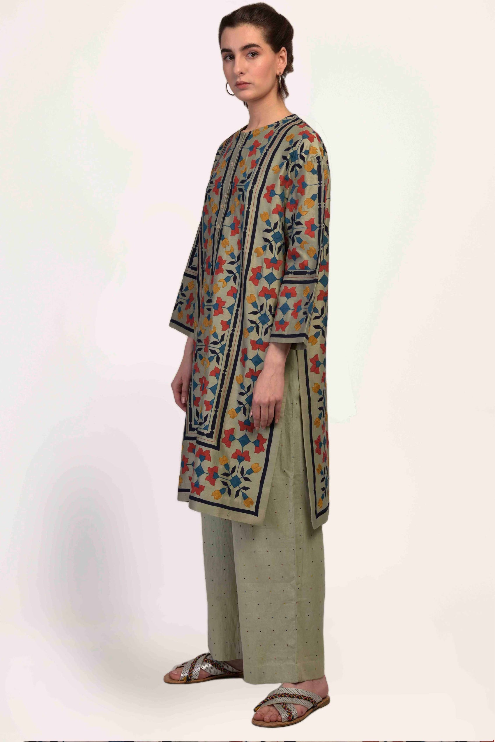 DROP SHOULDER KAMEEZ