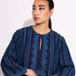 NEEL APPLIQUE' AND CUTWORK KAMEEZ