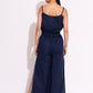 NEEL HIGH SLIT CUTWORK PANT