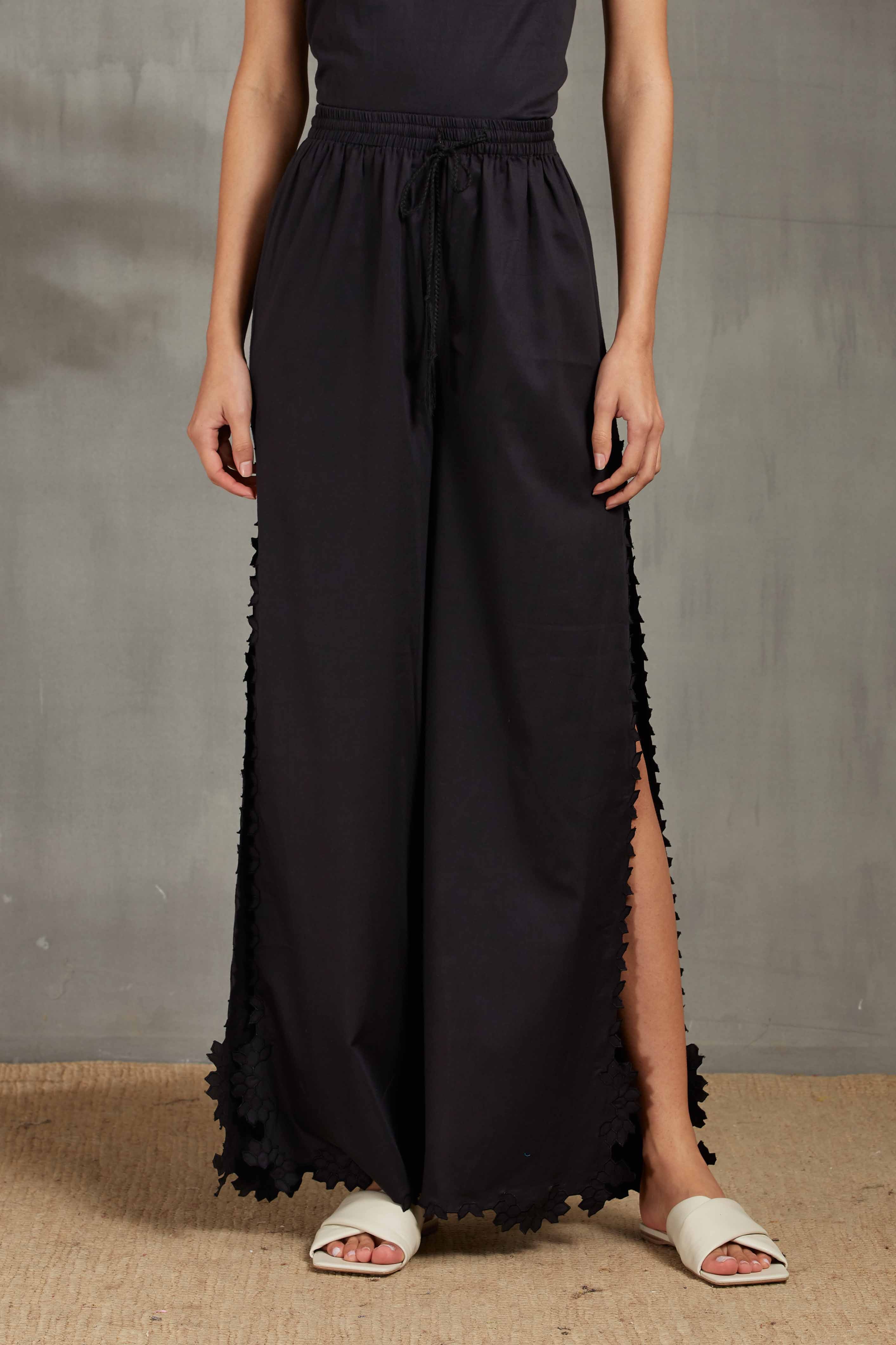 【専用】anuke Cutwork Lace Pants ブラック36 Cutwork Lace Pants / black 36 / anuke