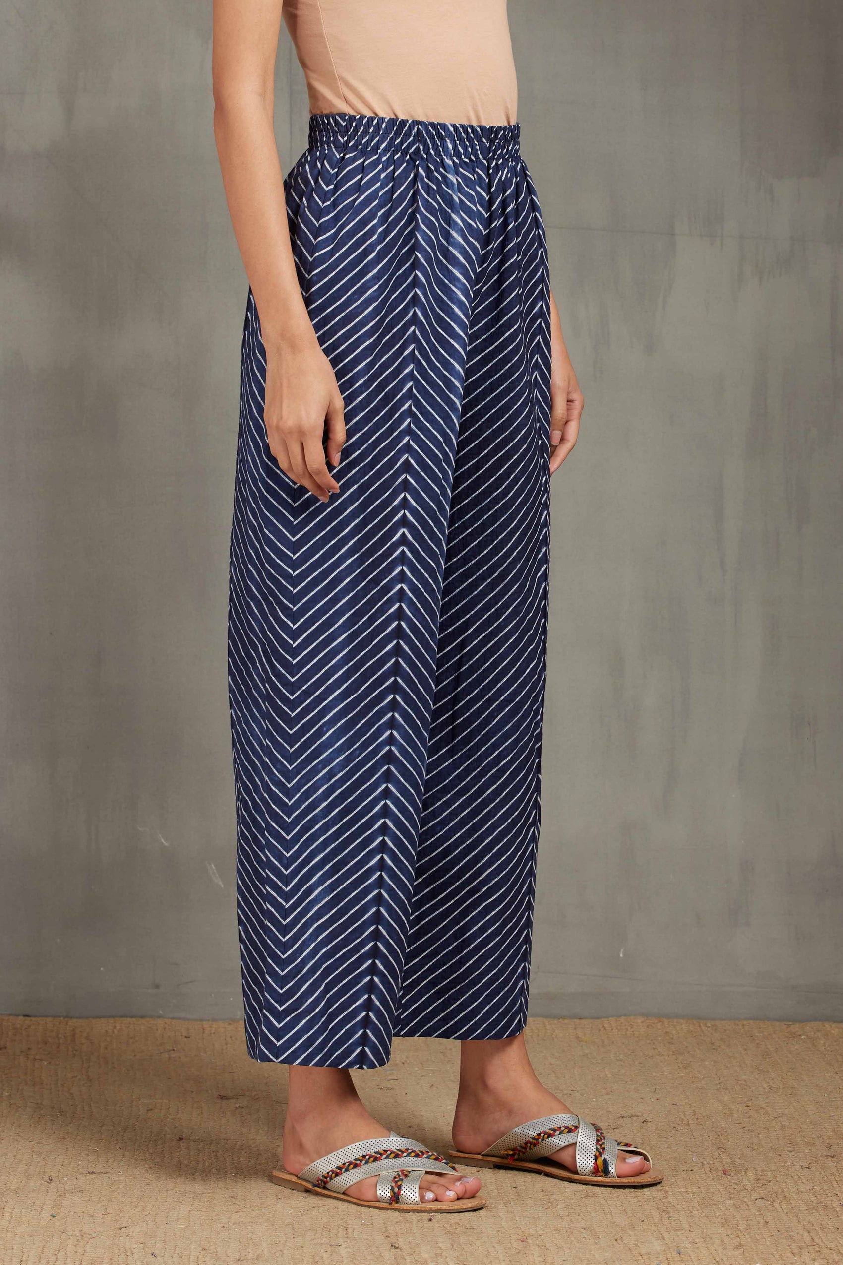 SHIBORI STRIPE PANTS
