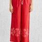 SHIBORI FLORAL PANTS