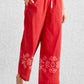 SHIBORI FLORAL PANTS