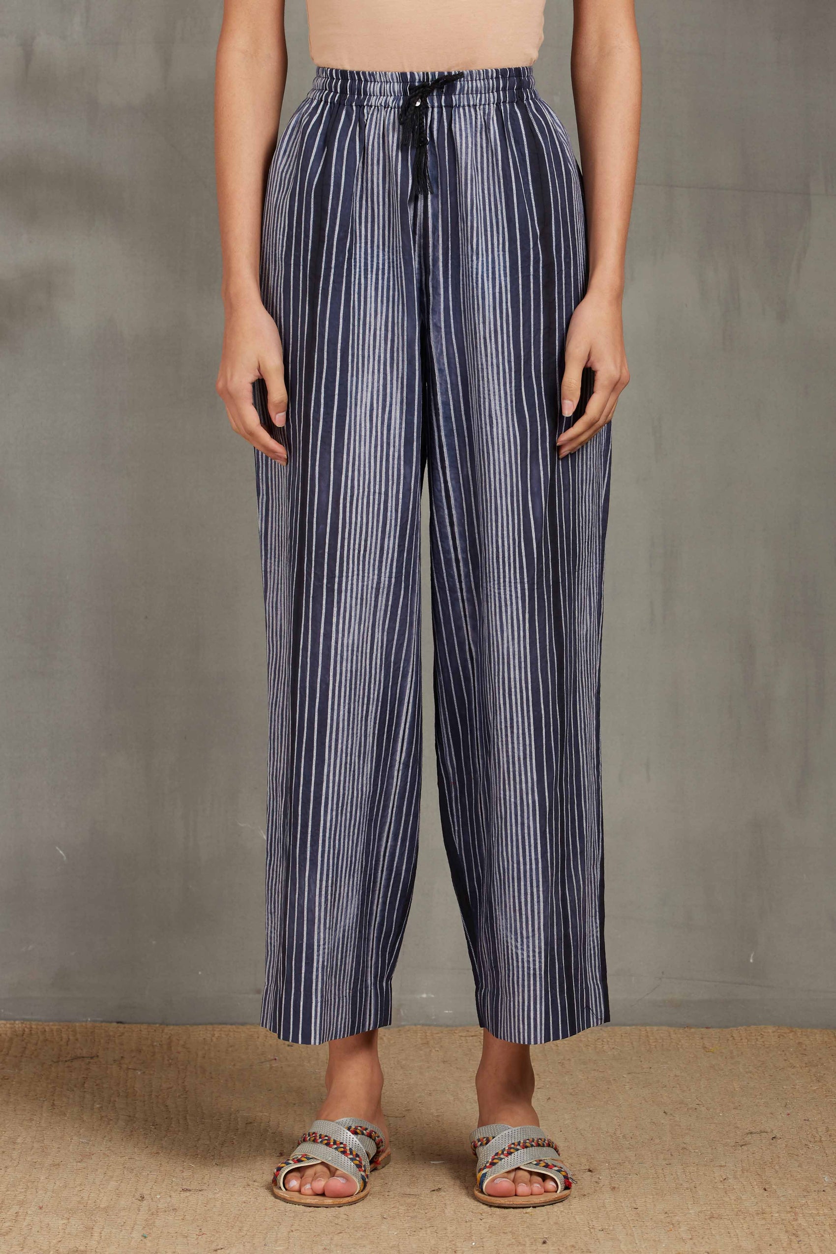 SHIBORI STRIPE PANTS