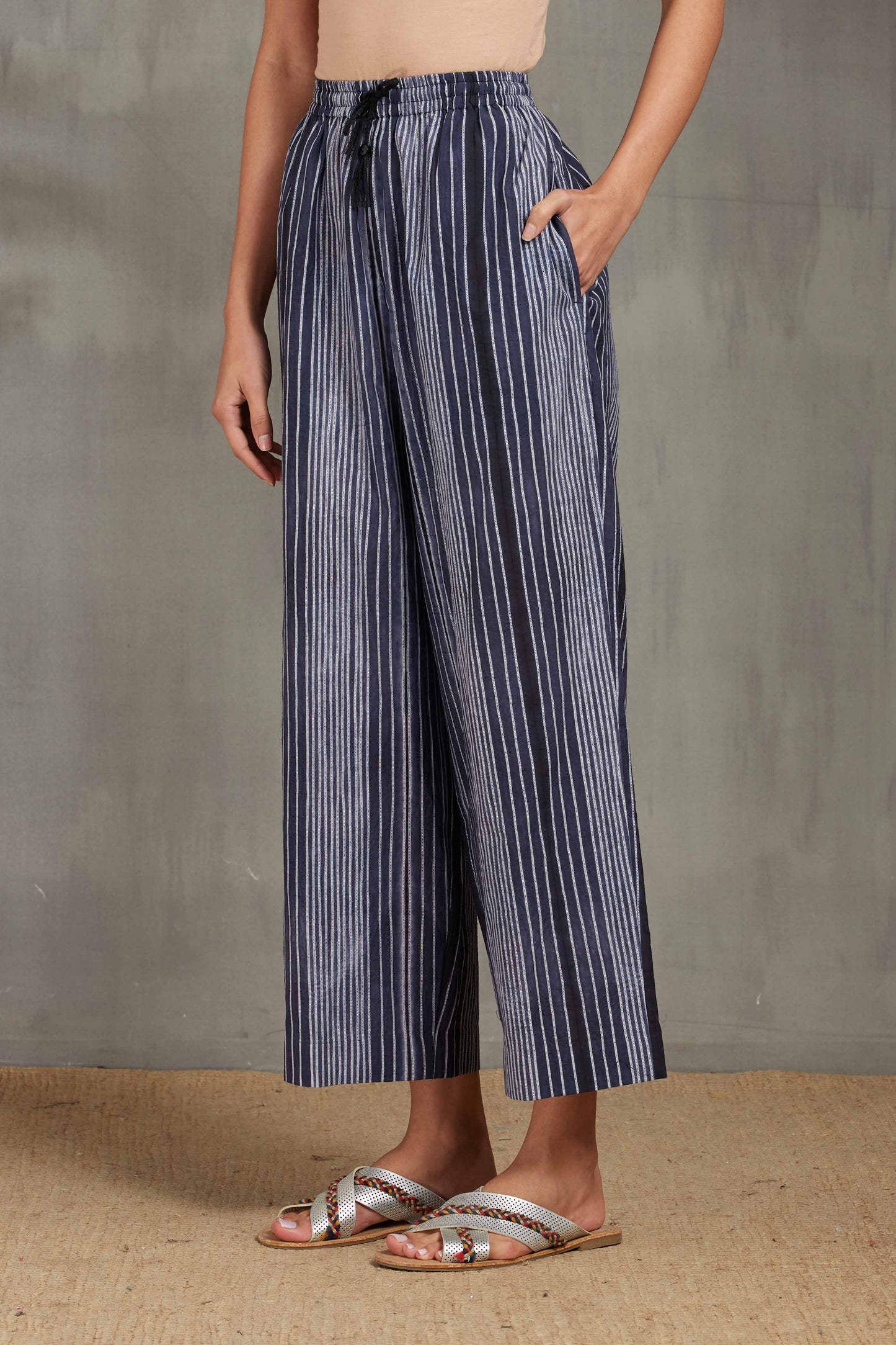 SHIBORI STRIPE PANTS