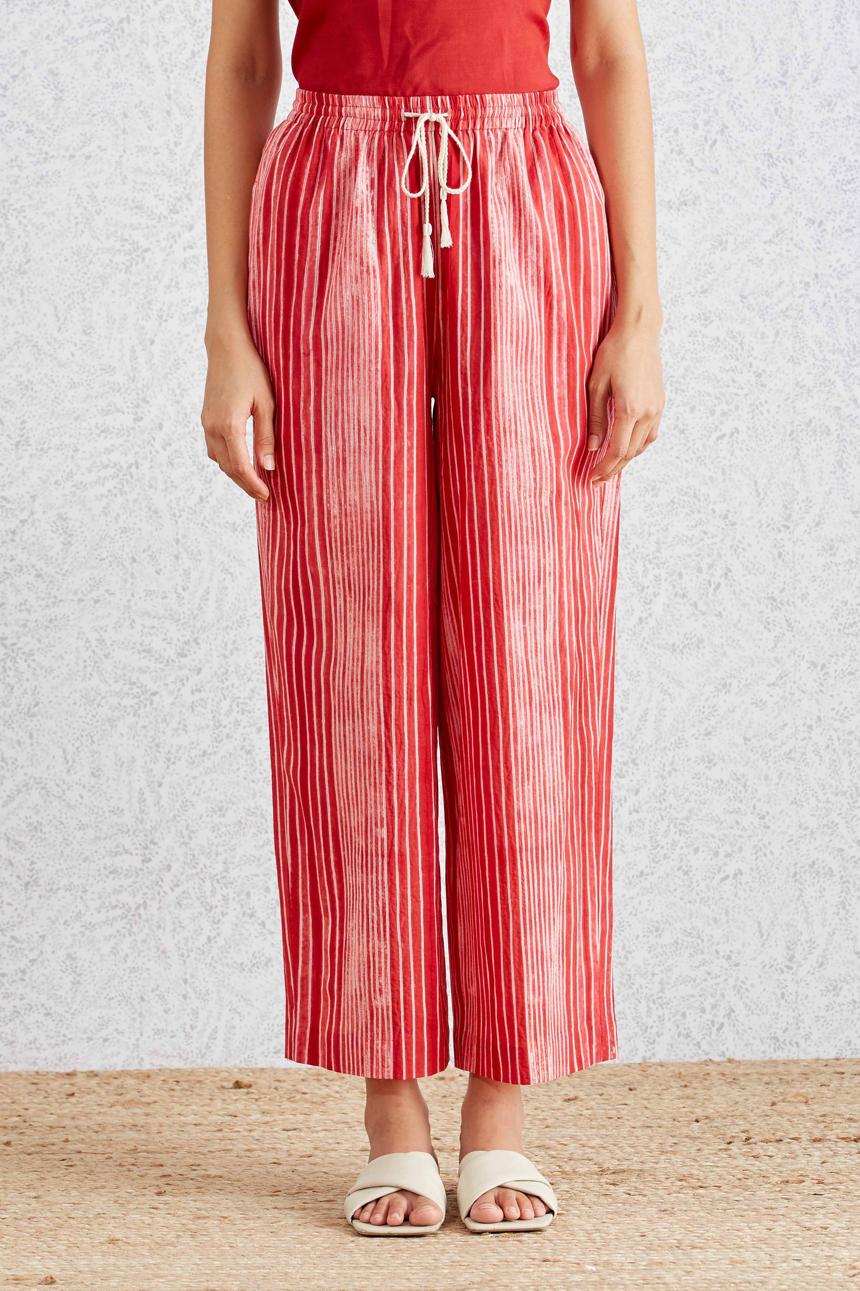 SHIBORI STRIPE PANTS