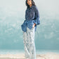 NILE SHIBORI DROP SHOULDER SHIRT