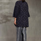 SHIBORI FALL COLLAR JACKET