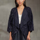 SHIBORI FALL COLLAR JACKET